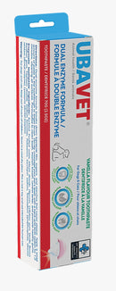 UBAVET Dual-Enzyme Toothpaste for Dogs & Cats | Non-Foaming Vanilla Flavor