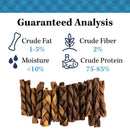 Country Living 6” Braided Collagen Sticks for Dogs – 5 Count Bag – All-Natural, Long-Lasting Dog Chews – High in Protein & Collagen – Rawhide-Free, Grain-Free – Supports Dental Health