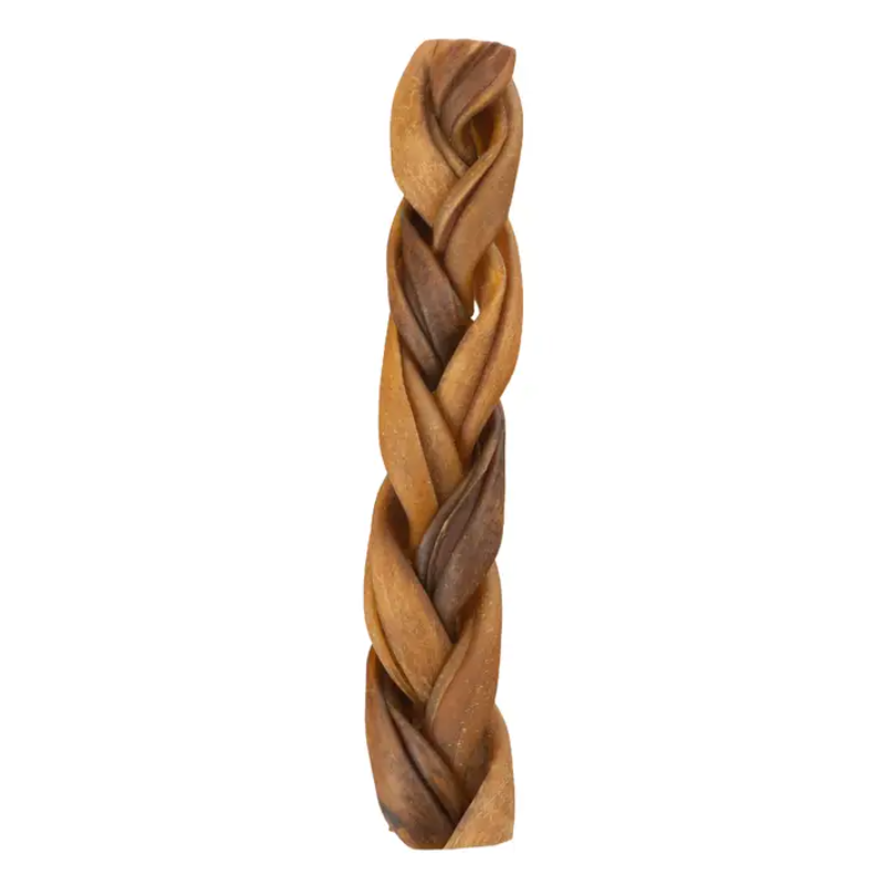 6” Thick Braided Collagen Stick Dog Chews – All-Natural, Long-Lasting Treats