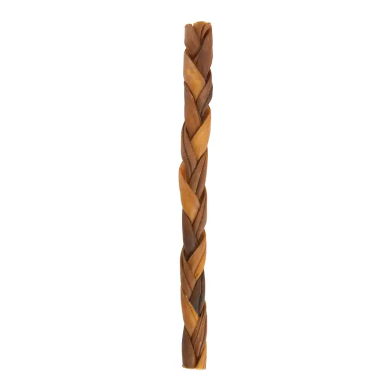 12” Thick Braided Collagen Stick Dog Treats – All-Natural, Long-Lasting Chews