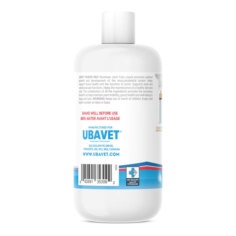 UBAVET JOINT POWER MEG Maximum Joint Care Liquid for Cats and Dogs