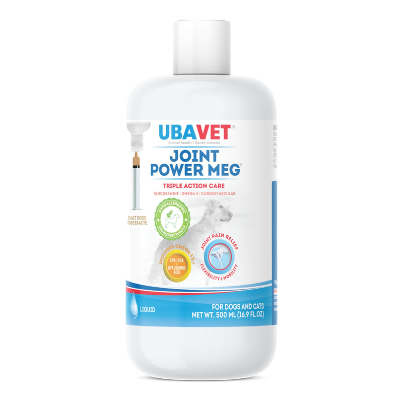 UBAVET JOINT POWER MEG Maximum Joint Care Liquid for Cats and Dogs