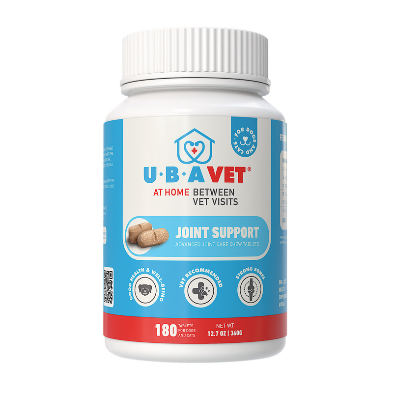UBAVET Joint Support Chew Tablets for Dog & Cats
