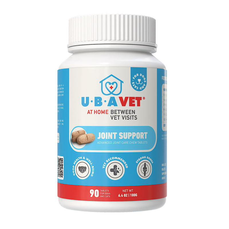 UBAVET Joint Support Chew Tablets for Dog & Cats