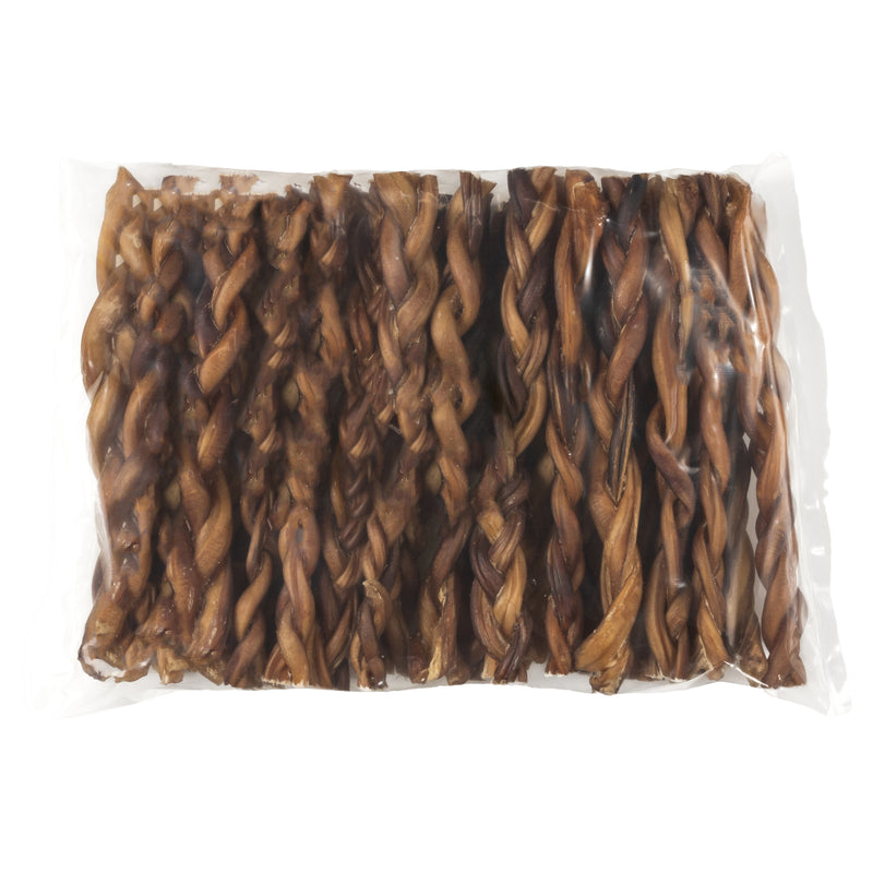 12” Thin Braided Bully Sticks - All-Natural Dog Treats