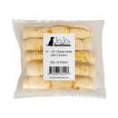 9”–10” Chicken Basted Beef Cheek Rolls – All-Natural, Long-Lasting Dog Treats (5-Count)