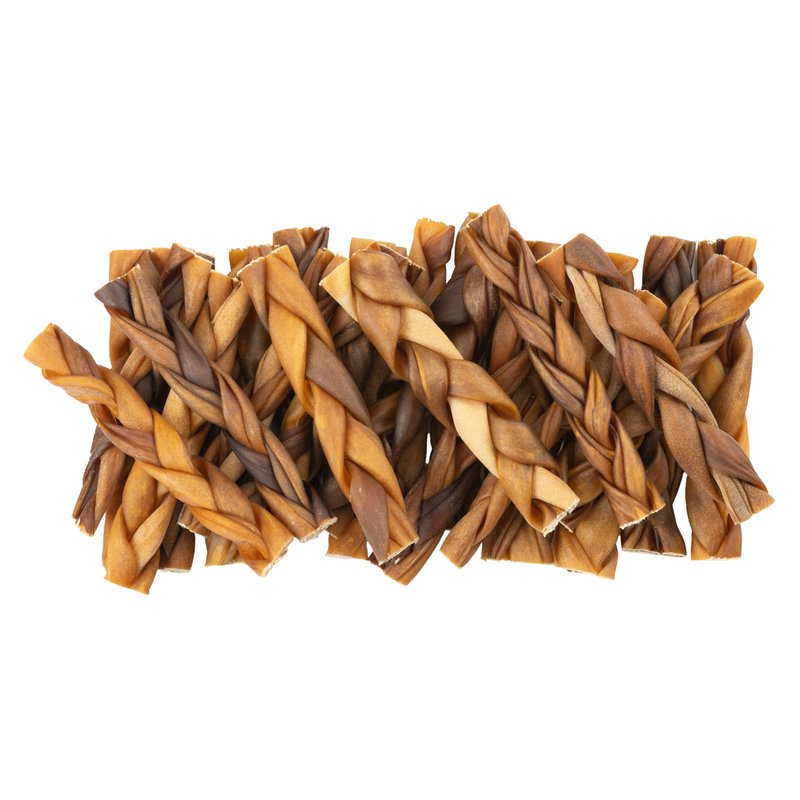 6” Jumbo Braided Collagen Stick Dog Chews – All-Natural, Long-Lasting Treats