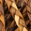 6” Standard Braided Collagen Stick Dog Treats – All-Natural, Long-Lasting, Single Ingredient Chews (25-Count)