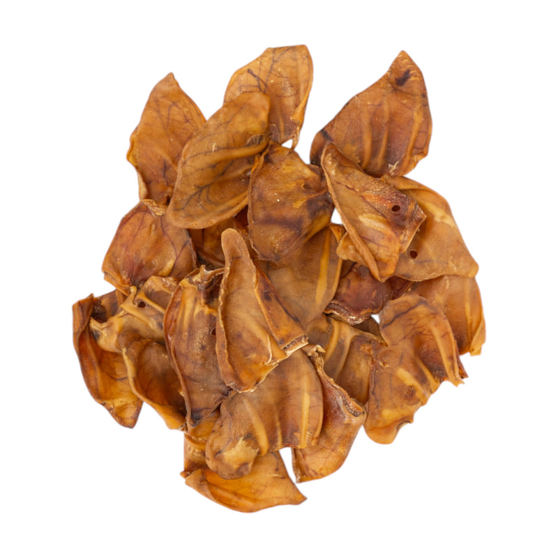 Whole Pig Ears Dog Treats - All Natural Dog Chews (25/case)