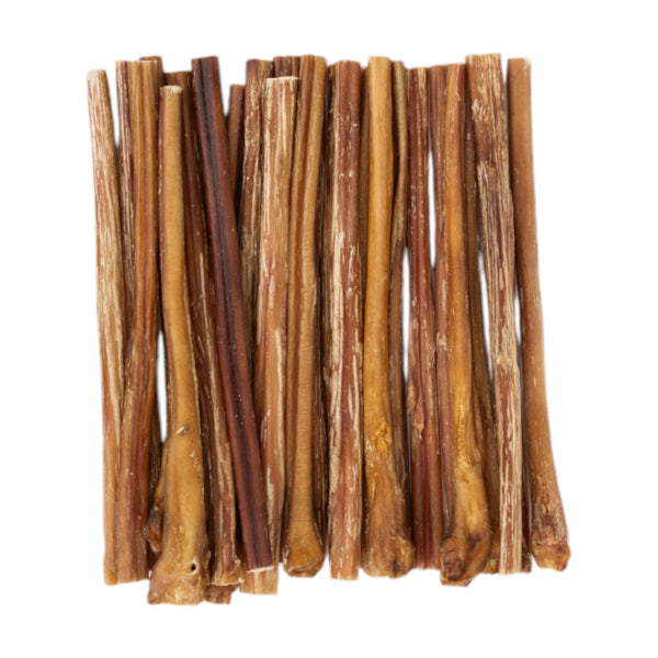 All-Natural Beef Bully Stick Dog Treats - 12" Thick (25/Bag)