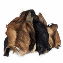 Natural, single-ingredient beef ears with hair that provide a satisfying chew and a natural source of dietary fiber, with 10 whole ears per bag.
