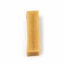 Handmade Himalayan yak cheese dog chews made with yak milk, cow milk, lime juice, and salt, offering a firm, protein-rich, rawhide-free chew in 10-count packs available in five sizes from Small to XXL.