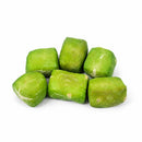Mint-flavored puffed yak cheese dog treats made with yak milk, cow milk, lime juice, salt, and natural mint flavor, featuring approximately 3.5–5 cm puffs in a convenient 1 lb bulk bag.