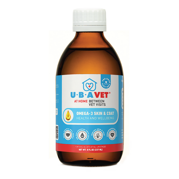 UBAVET Omega-3 Skin & Coat Health & Wellbeing Liquid