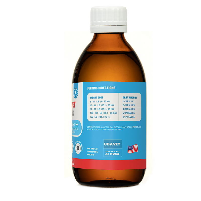 UBAVET Omega-3 Skin & Coat Health & Wellbeing Liquid