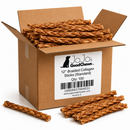 12" Braided Beef Collagen Sticks | Natural Dog Chews
