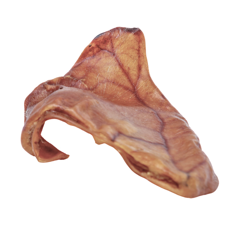 Whole Pig Ears Dog Treats - All Natural Dog Chews (25/case)