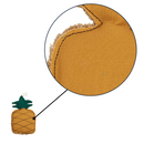 Sustainable Pineapple-Shaped Canvas & Jute Chew Toy for Dogs