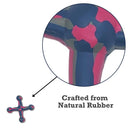 Sustainable Eco-Friendly Natural Rubber Jack Dog Toy