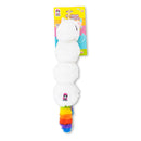 Colorful Unicorn Magical Creature Squeaking Plush Dog Toy