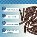 Country Living 4”-5” Beef Flavored Chicken Sausage Dog Treats – 15 Count Bag – Soft & Chewy, High-Protein Training & Reward Treats – Grain-Free, No Artificial Flavors or Preservatives