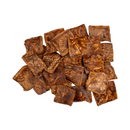 Beef Cheek Chips Dog Treats – BBQ Basted, 4”x4” All-Natural Chews (25-Count)