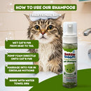 Shampoo + Conditioner Foaming Aromatherapy Cat Shampoo