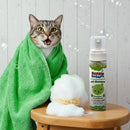 Shampoo + Conditioner Foaming Aromatherapy Cat Shampoo