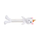 Skinny Slim Thermoplastic Rubber Unicorn Corduroy Dog Toy