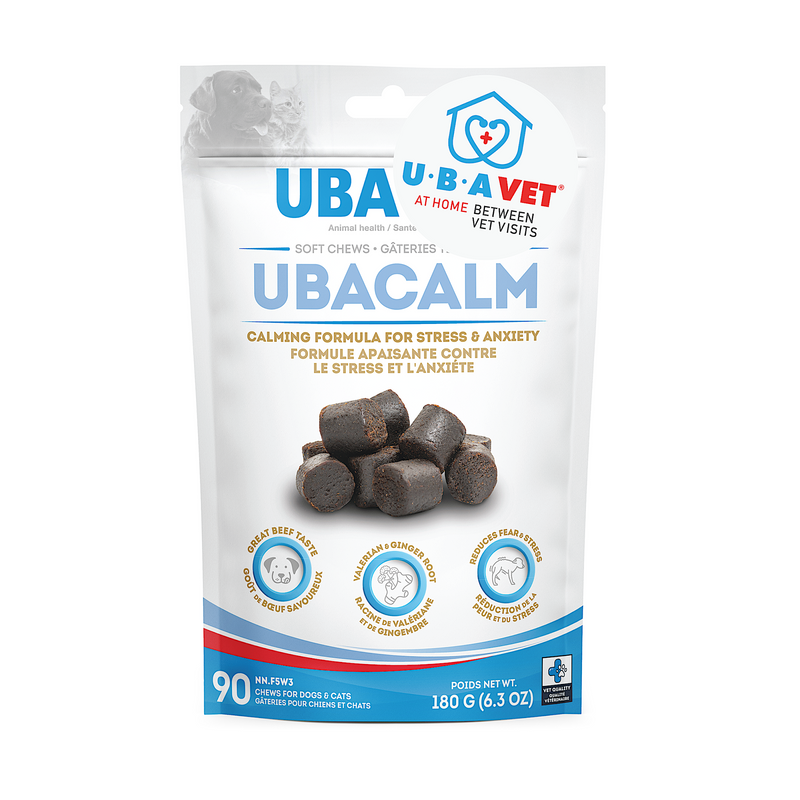UBAVET UBACALM Calming Soft Chews for Dogs & Cats
