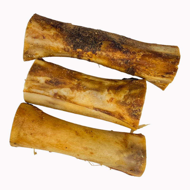 6"-7" Natural Beef Marrow Bone Dog Chew Treat (5/case)