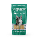 Country Living Natural Yak Cheese Chew Bars for Dogs – Large Size (2 per Bag) – Long-Lasting, High-Protein, Grain-Free Dog Chews – All-Natural, No Preservatives, Gluten-Free – Supports Dental Health