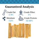 Country Living Natural Yak Cheese Chew Bars for Dogs – Large Size (2 per Bag) – Long-Lasting, High-Protein, Grain-Free Dog Chews – All-Natural, No Preservatives, Gluten-Free – Supports Dental Health