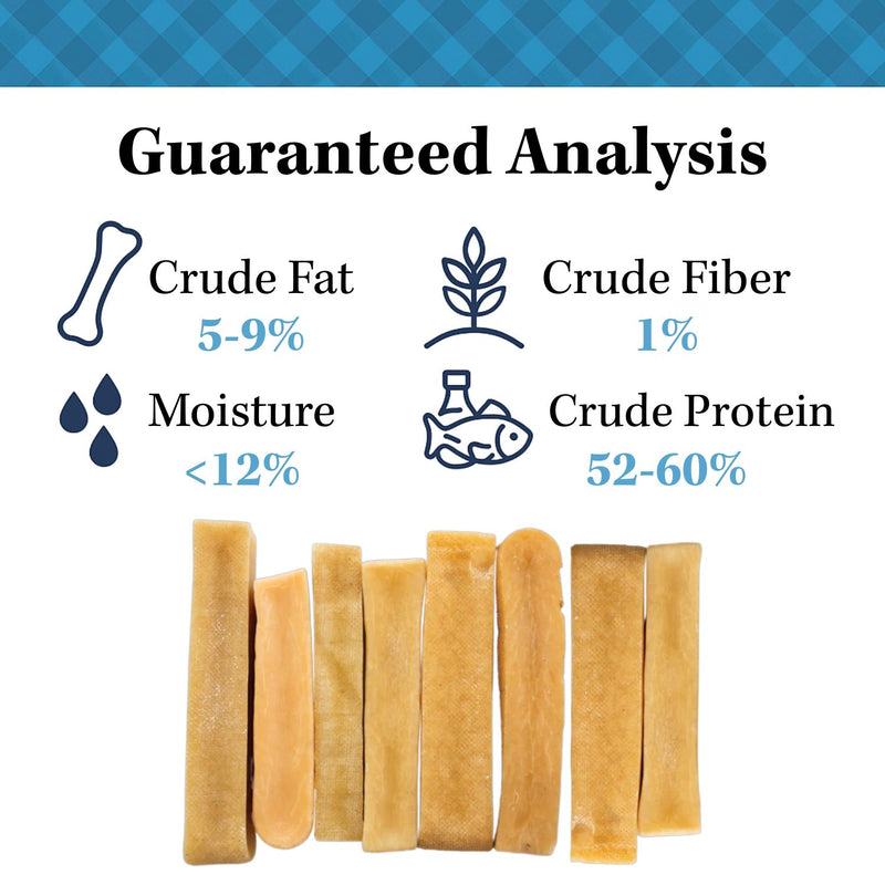 Country Living Natural Yak Cheese Chew Bars for Dogs – Large Size (2 per Bag) – Long-Lasting, High-Protein, Grain-Free Dog Chews – All-Natural, No Preservatives, Gluten-Free – Supports Dental Health