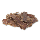 All-natural beef gullet flats dog treats 6 pack on clip strip