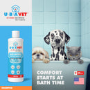UBAVET aloe oatmeal dog conditioner moisturizing pet conditioner for dogs