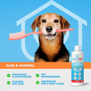 UBAVET aloe oatmeal dog conditioner moisturizing pet conditioner for dogs