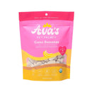 Ava’s Pet Palace organic baked banana dog treats Gone Bananas 6 pack on clip strip