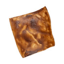 BBQ basted beef cheek chips dog treats, 4 by 4 inch natural chews (25-count)