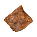 BBQ basted beef cheek chips dog treats, 4 by 4 inch natural chews (25-count)
