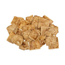 Beef cheek chips dog treats chicken basted 4 by 4 inch