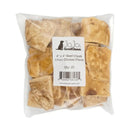 Beef cheek chips dog treats chicken basted 4 by 4 inch