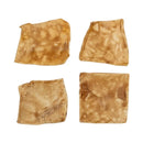 Beef cheek chips dog treats chicken basted 4 by 4 inch