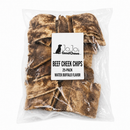 4" x 4" Beef Cheek Chips – Water Buffalo Flavor