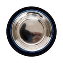 Blue eco-friendly non-skid cat and dog bowl