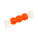 Dental dog chew toy designed to support oral health