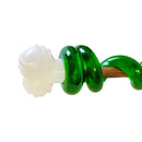 Dental dog chew toy designed to support oral health