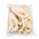 White Puffed Water Buffalo Ears for Dogs | Natural Buffalo Ear Chews 10 Pack