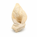 White Puffed Water Buffalo Ears for Dogs | Natural Buffalo Ear Chews 10 Pack