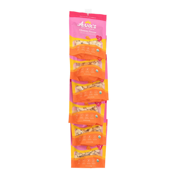 Ava's Pet Palace Organic Baked Dog Treats - Cheeze Pleeze ( 6-Pack on Hanging Clip Strips )